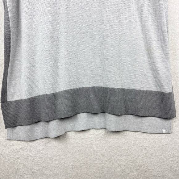 Lululemon Opened Up Hooded Poncho Hthrd Core Ultra Lt Grey/Hthrd Asphalt Grey ML - Picture 8 of 15
